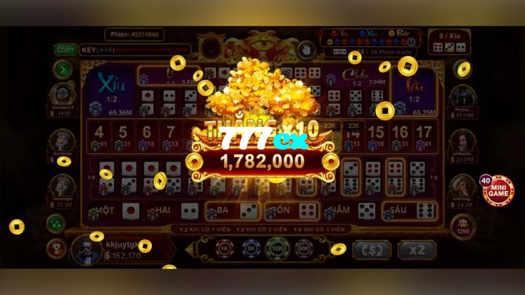 777cx casino presented on mobile device in Pakistan with slots and live games
